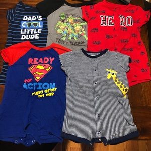 6 month baby boy rompers